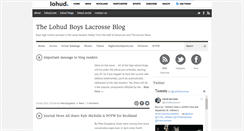 Desktop Screenshot of boyslacrosse.lohudblogs.com
